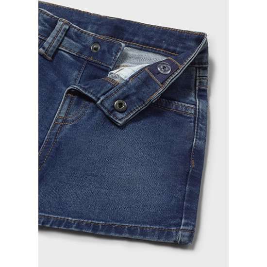 Βερμουδα soft denim 5τσεπη
